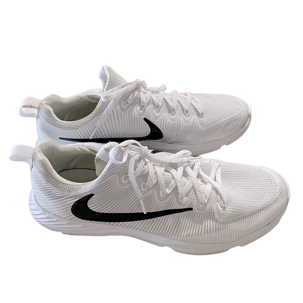 Nike Vapor Men's Cleats White Lace Up Low Top - Size 14